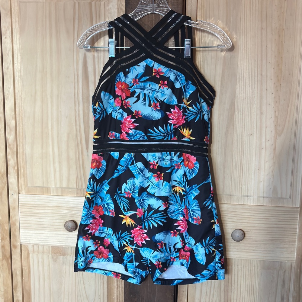 Floral One Piece Swimsuit